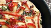 Roasted Sweet Pepper Focaccia Bread Roasted Sweet Pepper Focaccia Bread