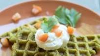 Chickpea Falafel Waffles Chickpea Falafel Waffles