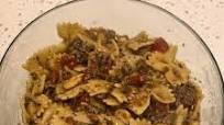 Beef Pesto Farfalle Beef Pesto Farfalle