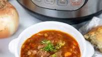 Instant Pot Beef and Barley Soup Instant Pot Beef and Barley Soup