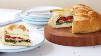 Antipasto picnic loaf with basil mayo Antipasto picnic loaf with basil mayo