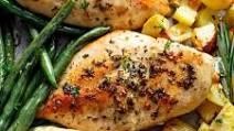 Sheet Pan Garlic Herb Butter Chicken & Potatoes Sheet Pan Garlic Herb Butter Chicken & Potatoes