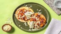 Beany Beef Tostadas Rapidas with Cheese and Soured Cream Beany Beef Tostadas Rapidas with Cheese and Soured Cream