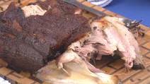 Smoked Pork Butt with Vinegar Barbecue Sauce Smoked Pork Butt with Vinegar Barbecue Sauce