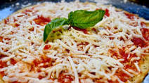 Quick Chicken Crust Parmesan Pizza Quick Chicken Crust Parmesan Pizza