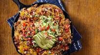 Stacked Tostada Skillet Stacked Tostada Skillet