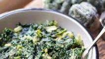 Healthy Creamed Spinach (Vegan, Paleo, Dairy-Free) Healthy Creamed Spinach (Vegan, Paleo, Dairy-Free)