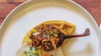 Fried Duck Confit and Waffles Fried Duck Confit and Waffles