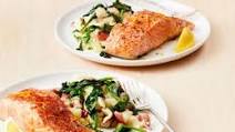 Instant Pot Salmon with Garlic Potatoes and Greens Instant Pot Salmon with Garlic Potatoes and Greens
