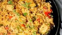 Vegan Arroz con 'Pollo', Spanish 'Chicken' and Rice Vegan Arroz con 'Pollo', Spanish 'Chicken' and Rice