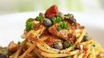 Spaghetti with sardines Spaghetti with sardines