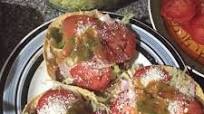 Tostadas de jamón Tostadas de jamón