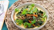 Southern Beef & Collard Green Stew with Cheddar Grits Southern Beef & Collard Green Stew with Cheddar Grits