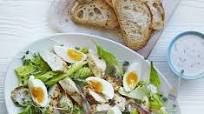 Low-fat chicken caesar salad Low-fat chicken caesar salad