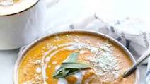 Butternut Squash Soup with Apple Butternut Squash Soup with Apple