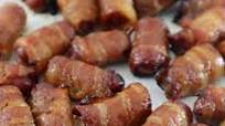 Bacon Wrapped Mini Hot Dog Appetizers Bacon Wrapped Mini Hot Dog Appetizers