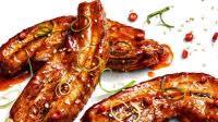 Chinese-style barbequed pork belly Chinese-style barbequed pork belly