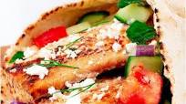 Salmon Gyro Sandwich Recipe Salmon Gyro Sandwich Recipe