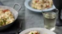 Clam Risotto with Bacon and Chives Clam Risotto with Bacon and Chives