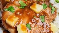 Slow Cooker Pineapple Pork Chops Slow Cooker Pineapple Pork Chops