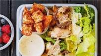 Smoked mackerel Caesar salad Smoked mackerel Caesar salad