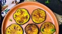 Air Fryer Eggplant (Begun Bhaja)