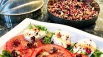Easy Caprese Salad with Red Walnuts Easy Caprese Salad with Red Walnuts