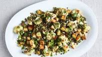 Roasted Cauliflower, Paneer and Lentil Salad Roasted Cauliflower, Paneer and Lentil Salad