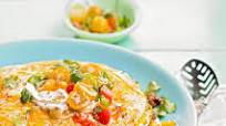 Stacked Sweet Corn, Bean, and Beef Casserole Stacked Sweet Corn, Bean, and Beef Casserole