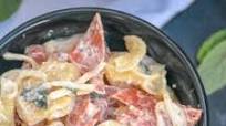 Pepperoni & Basil Tortellini Salad Pepperoni & Basil Tortellini Salad