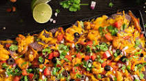Cheesy Shrimp Nachos Cheesy Shrimp Nachos