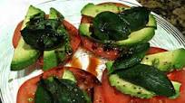 Meatless Monday: Avocado Caprese Salad Meatless Monday: Avocado Caprese Salad