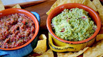 Fresh Salsa & Homemade Guacamole (Whole30 Paleo Keto) Fresh Salsa & Homemade Guacamole (Whole30 Paleo Keto)