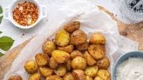 Air Fryer Crispy Roasted Little Mini Baby Potatoes Air Fryer Crispy Roasted Little Mini Baby Potatoes