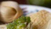 Green Tamales with Chicken Green Tamales with Chicken