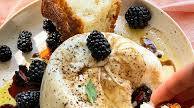 Burrata with Blackberries and Balsamic Burrata with Blackberries and Balsamic