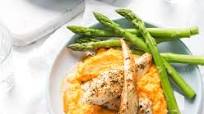 Garlic & Herb Chicken with Asparagus Garlic & Herb Chicken with Asparagus