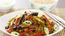 Sichuan Stir-Fry Eggplant with Bell Peppers Sichuan Stir-Fry Eggplant with Bell Peppers
