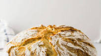 Crusty Roasted Garlic and Rosemary Bread Crusty Roasted Garlic and Rosemary Bread