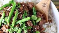 Sweet and Spicy Pork and Asparagus