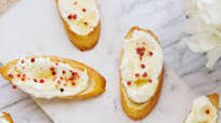 Honey Ricotta Crostini Honey Ricotta Crostini