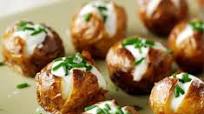 Mini jacket potatoes Mini jacket potatoes
