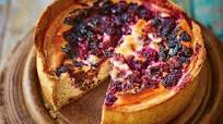 Baked berry cheesecake recipe by Jamie Oliver Baked berry cheesecake recipe by Jamie Oliver
