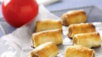 Beef sausage rolls Beef sausage rolls