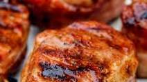 Grilled Bacon Wrapped Pork Medallions Grilled Bacon Wrapped Pork Medallions
