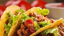 Slow Cooker Ground Beef And Refried Bean Tacos Slow Cooker Ground Beef And Refried Bean Tacos