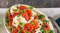 Caprese salad with quinoa Caprese salad with quinoa