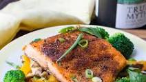 Spiced Pan-Seared Salmon Spiced Pan-Seared Salmon