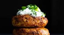Air Fryer Salmon Patties (Golden + Crispy) Air Fryer Salmon Patties (Golden + Crispy)