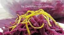 Red Cabbage Slaw with Mustard Vinaigrette (for Atkins Diet Phase 1) Red Cabbage Slaw with Mustard Vinaigrette (for Atkins Diet Phase 1)
